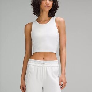 Lululemon Ribbed Softstreme Cropped Tank Top: NWT
